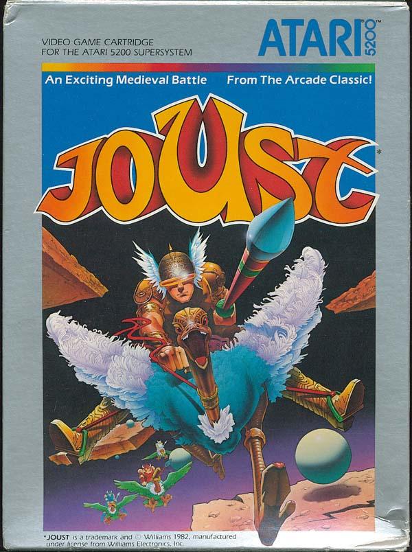 Joust (1983-84) (Atari) Box Scan - Front